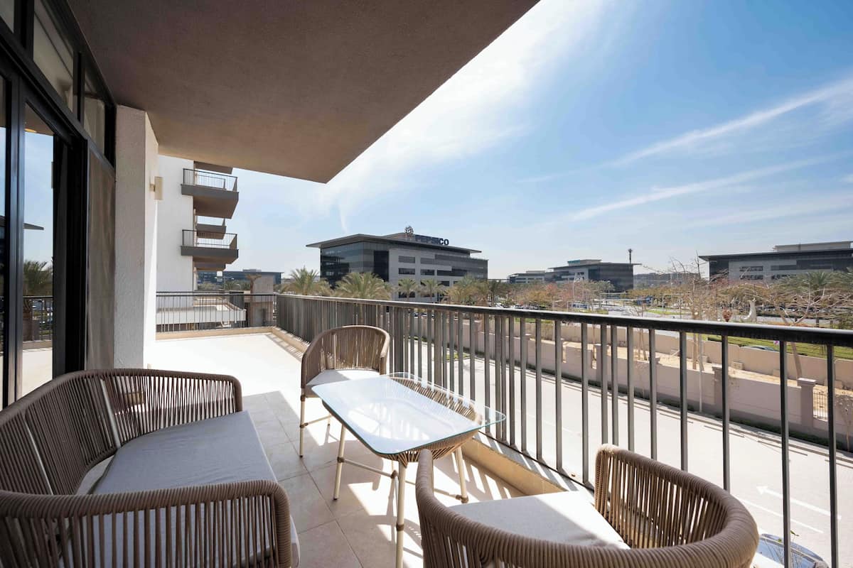 Apartamento ejecutivo | 2 dormitorios, escritorio, espacio para trabajar con un portátil