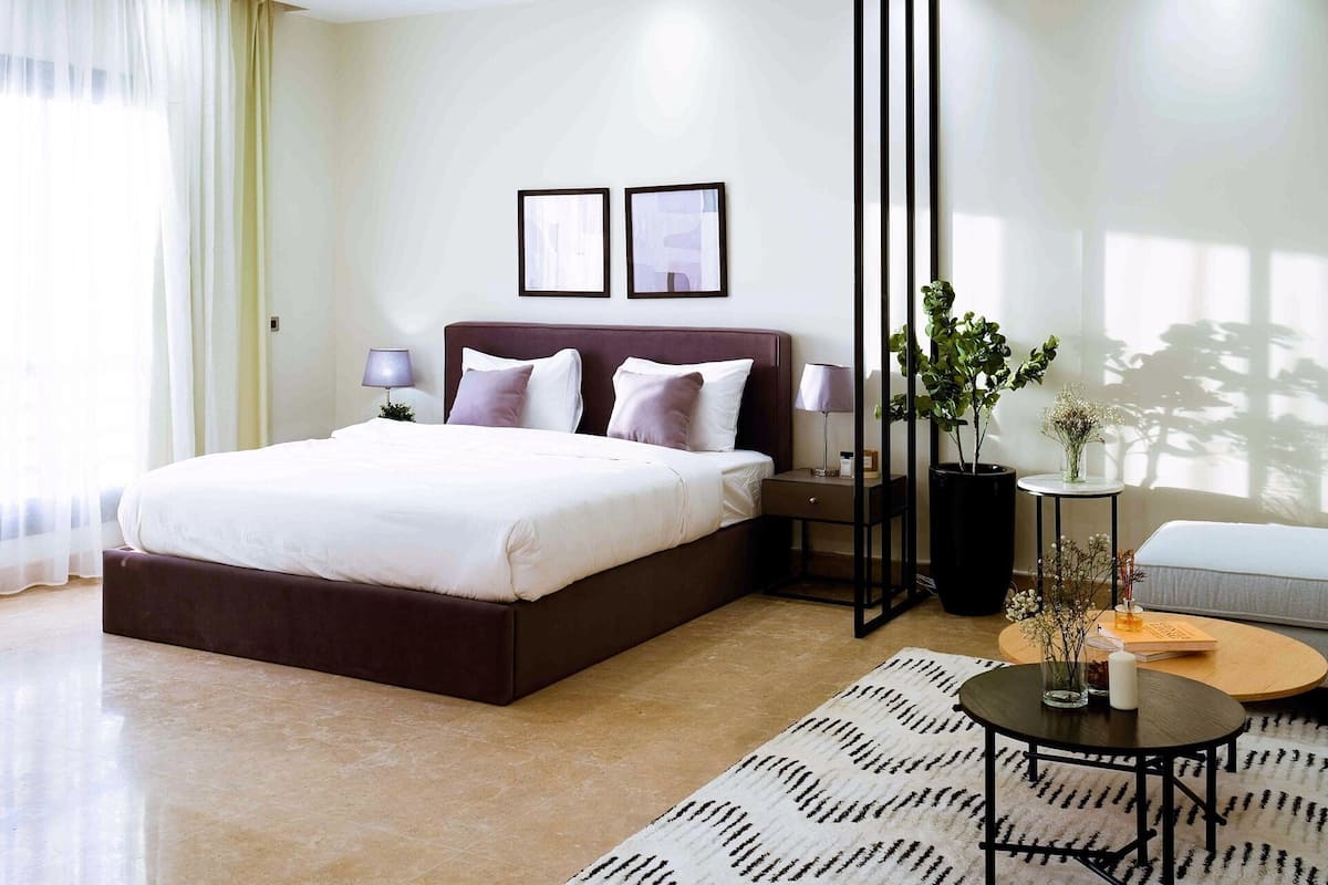Studio | 2 bedrooms, free minibar, in-room safe, desk