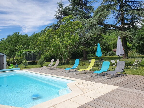 Pool - Gîte Le Cèdre Bleu (Saint-Lattier)