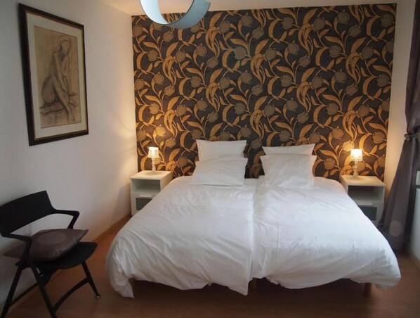 1 bedroom, iron/ironing board, travel crib, free WiFi