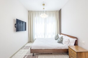 Elite Apartment | 1 bedroom, individually decorated, iron/ironing board, free WiFi - SuperHost - Tranquil Oasis in the Heart of Dubai Lakepoint N2 (Dubai)