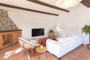 Living area - Vista al mar Casa Campo Málaga (Malaga)