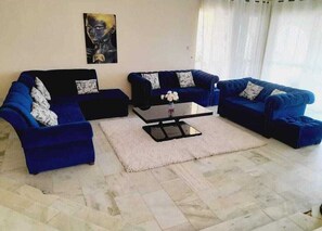 Family House | Living area | 24-inch Smart TV with digital channels