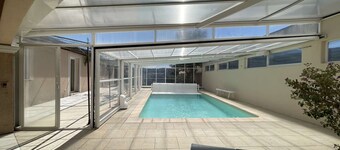 Spacious 11-Person Villa in Vallon-Pont-d'Arc with Private Pool and Garden