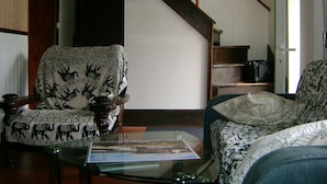 TV, lareira