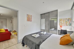 1 bedroom, iron/ironing board, WiFi, bed sheets - 231 Suite Home Tokyo Concept (Paris 20 Ménilmontant)