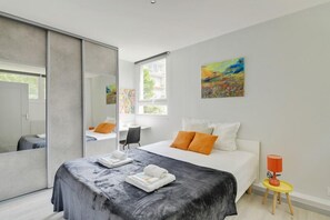 1 bedroom, iron/ironing board, Internet, bed sheets - 231 Suite Home Tokyo Concept (Paris 20 Ménilmontant)