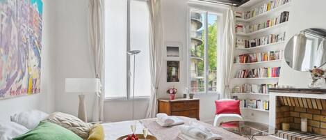 1 chambre, accès Internet, draps fournis