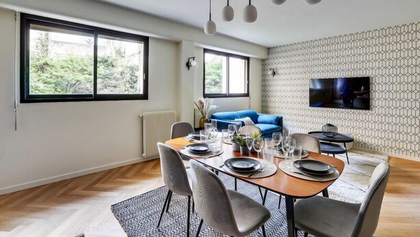 Dining - 217 Suite Trocadero - Superb apartment in Paris (Paris 16 Passy)