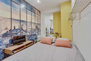 1 chambre, accès Internet, draps fournis