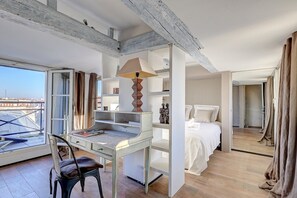 1 Schlafzimmer, Bügeleisen/Bügelbrett, Internetzugang, Bettwäsche