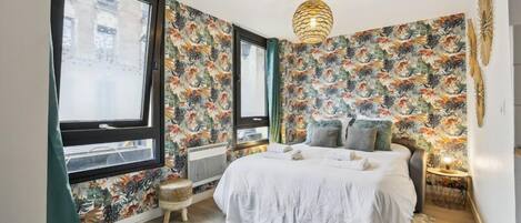 Fer et planche à repasser, Wi-Fi, draps fournis