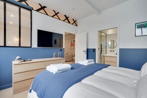 3 chambres, fer et planche Ă repasser, Wi-Fi, draps fournis