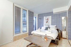 1 Schlafzimmer, Bügeleisen/Bügelbrett, Internetzugang, Bettwäsche