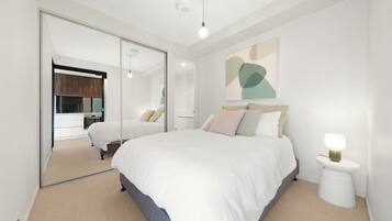 Desk, iron/ironing board, free WiFi, bed sheets