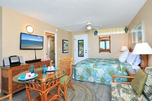 Iron/ironing board, WiFi, bed sheets