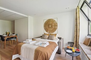 1 Schlafzimmer, Schreibtisch, Internetzugang, Bettwäsche