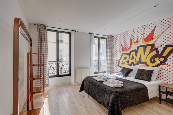 3 bedrooms, iron/ironing board, WiFi, bed sheets