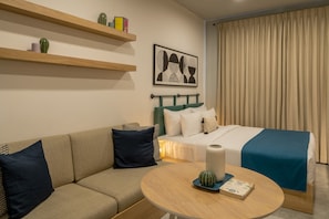 Dobbeltrom – deluxe | Skrivebord, wi-fi (inkludert) og sengetøy