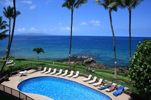 屋外プール、温水プール
