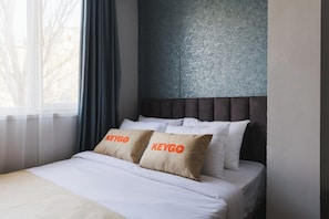 1 chambre, fer et planche Ă repasser, Wi-Fi, draps fournis