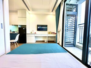 1 soverom, strykejern/-brett, wi-fi og sengetøy