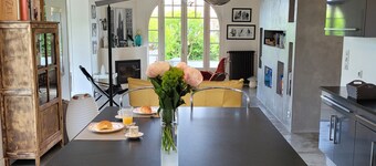 Anglet 5 Cantons Maison Avec Piscine Plages à 5mn