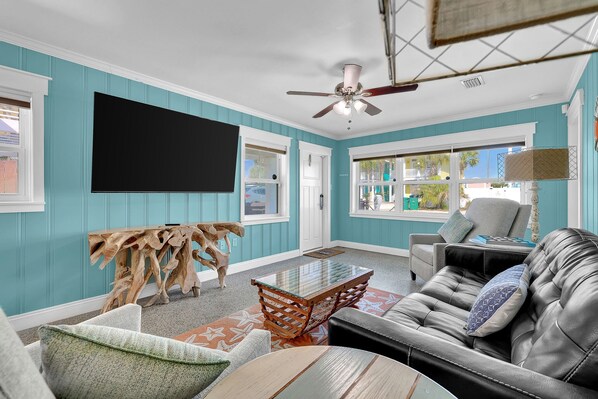 Een smart-tv, videogames en boeken