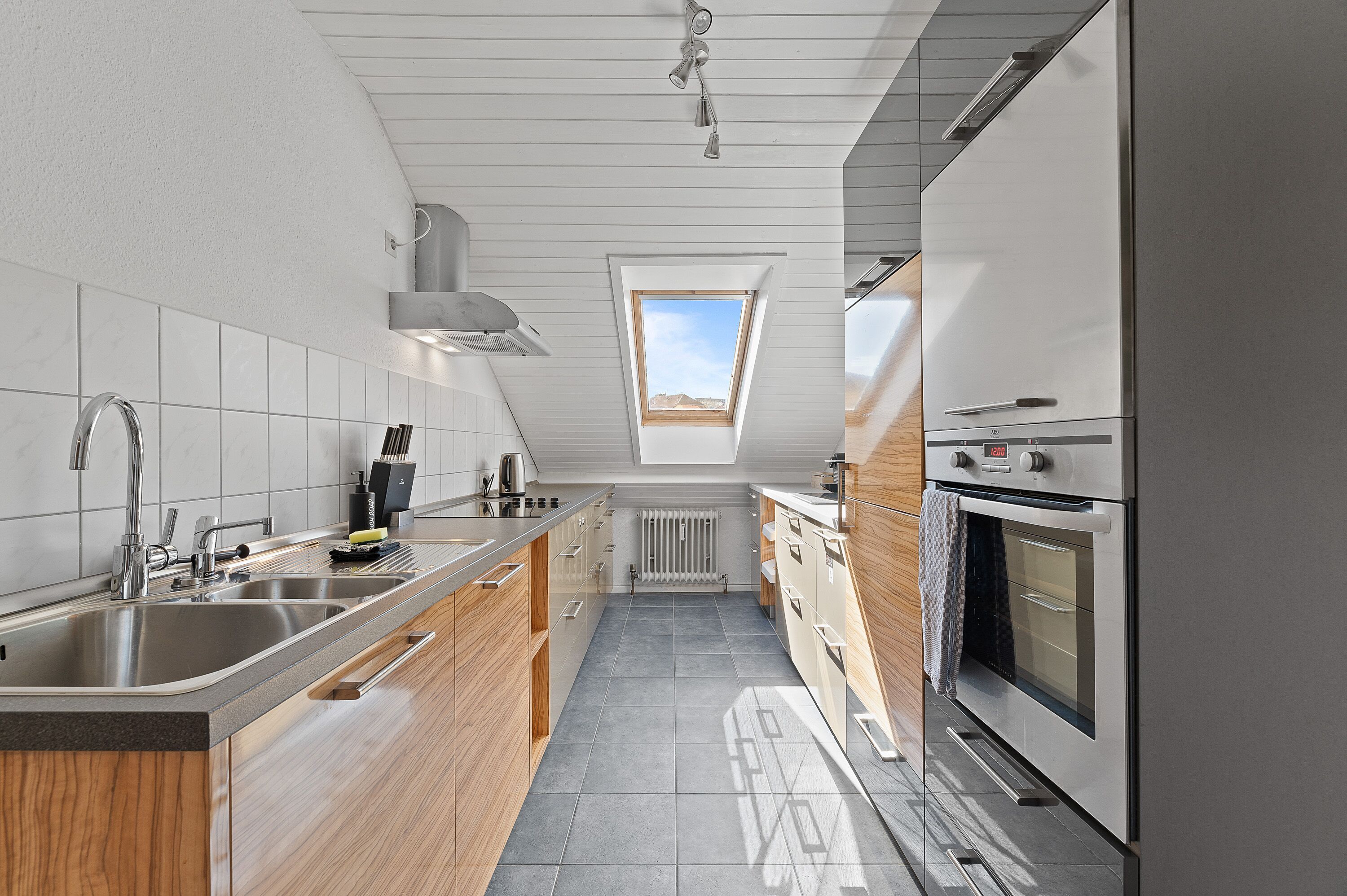 Premium Condo, Kitchen | Private kitchen | Full-size fridge, microwave, dishwasher, espresso maker