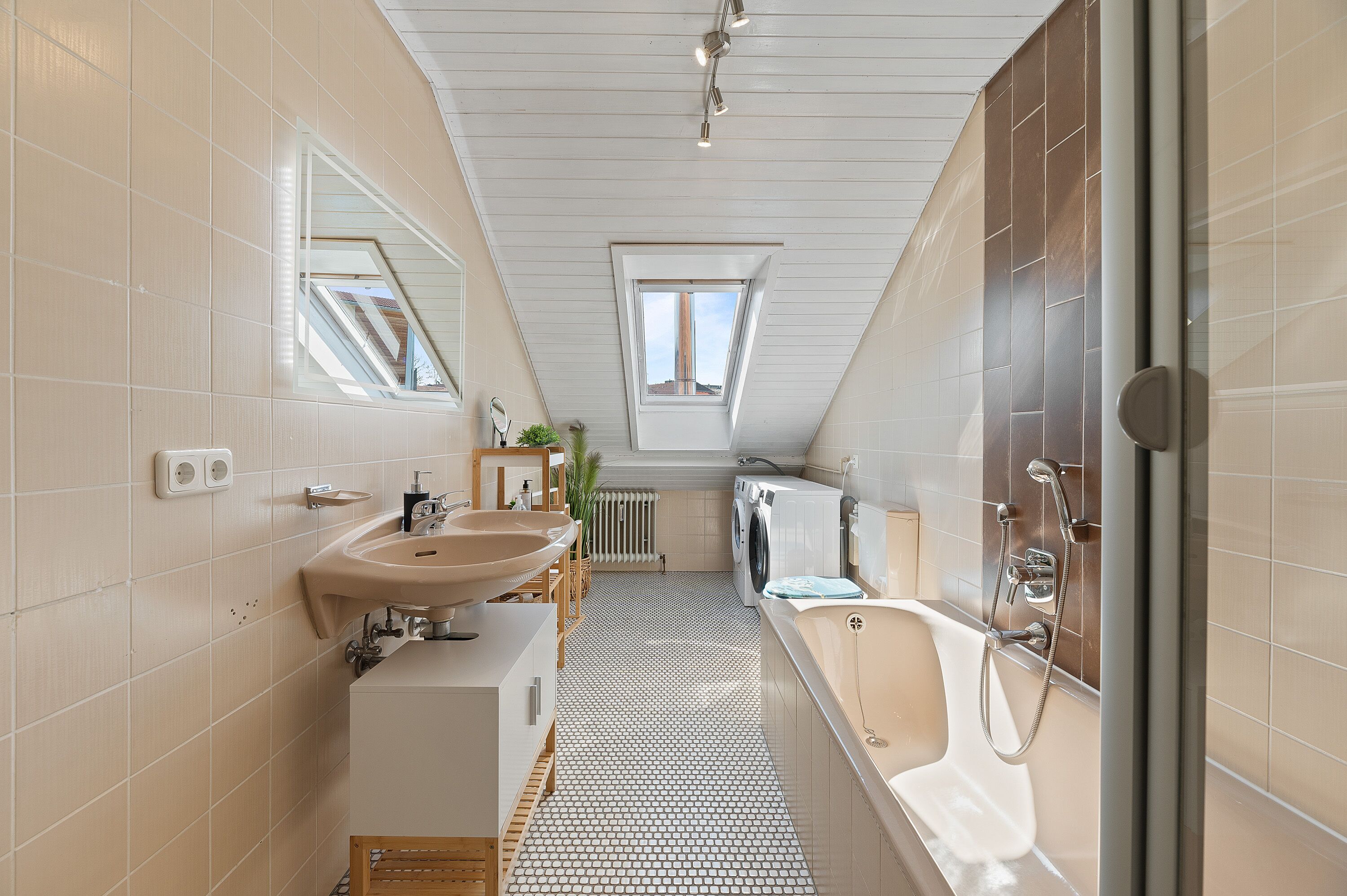 Premium-Apartment, Küche | Badezimmer | Haartrockner, Handtücher