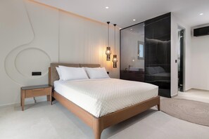 4 bedrooms, iron/ironing board, free WiFi, bed sheets - Golf Beach Villa with private pool (Rhodes)