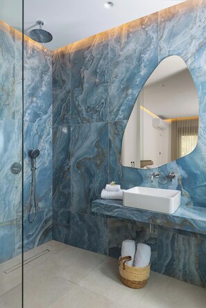 Hair dryer, towels - Golf Beach Villa with private pool (Rhodes)