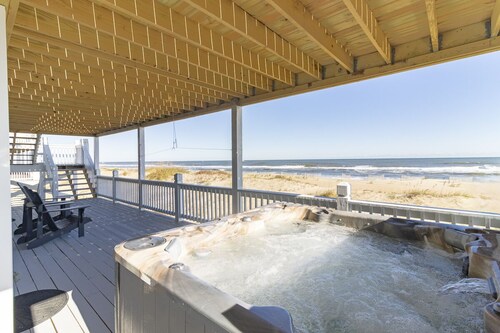 Ocean views from every level, just steps from the Hatteras Island beaches.