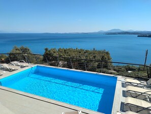 Pool - Villa Faiax - stunning pool views Ipsos bay (Pirgi)