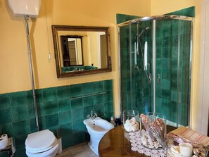 Ducha, artículos de tocador gratuitos, secador de pelo, bidet