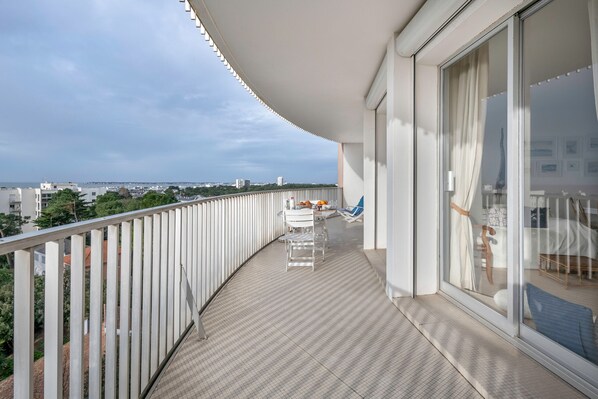 Terrace/patio - Superb balcony - Sea view - Apartment for 2 (La Baule-Escoublac)