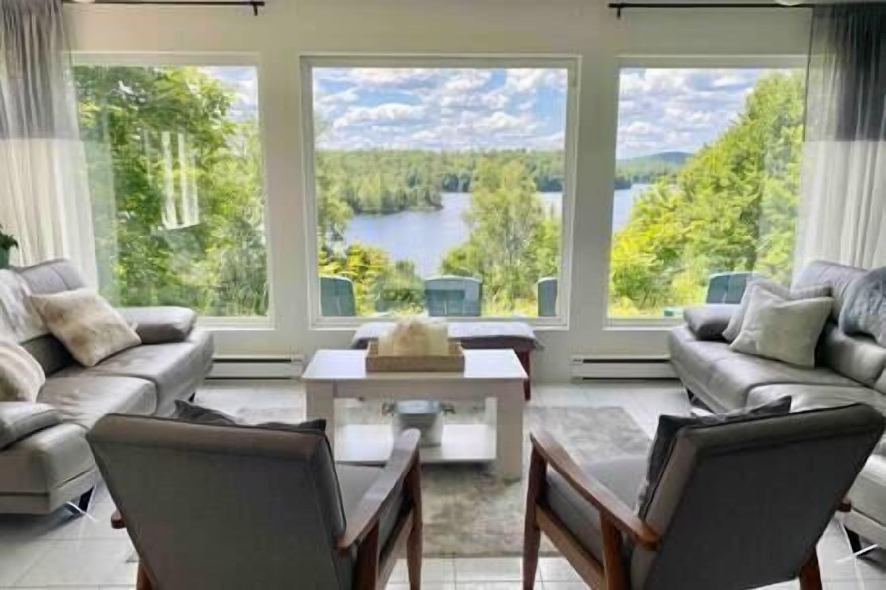 Smart TV, fireplace, video games, foosball