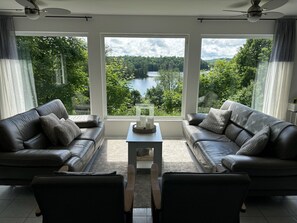 Smart TV, fireplace, video games, table football