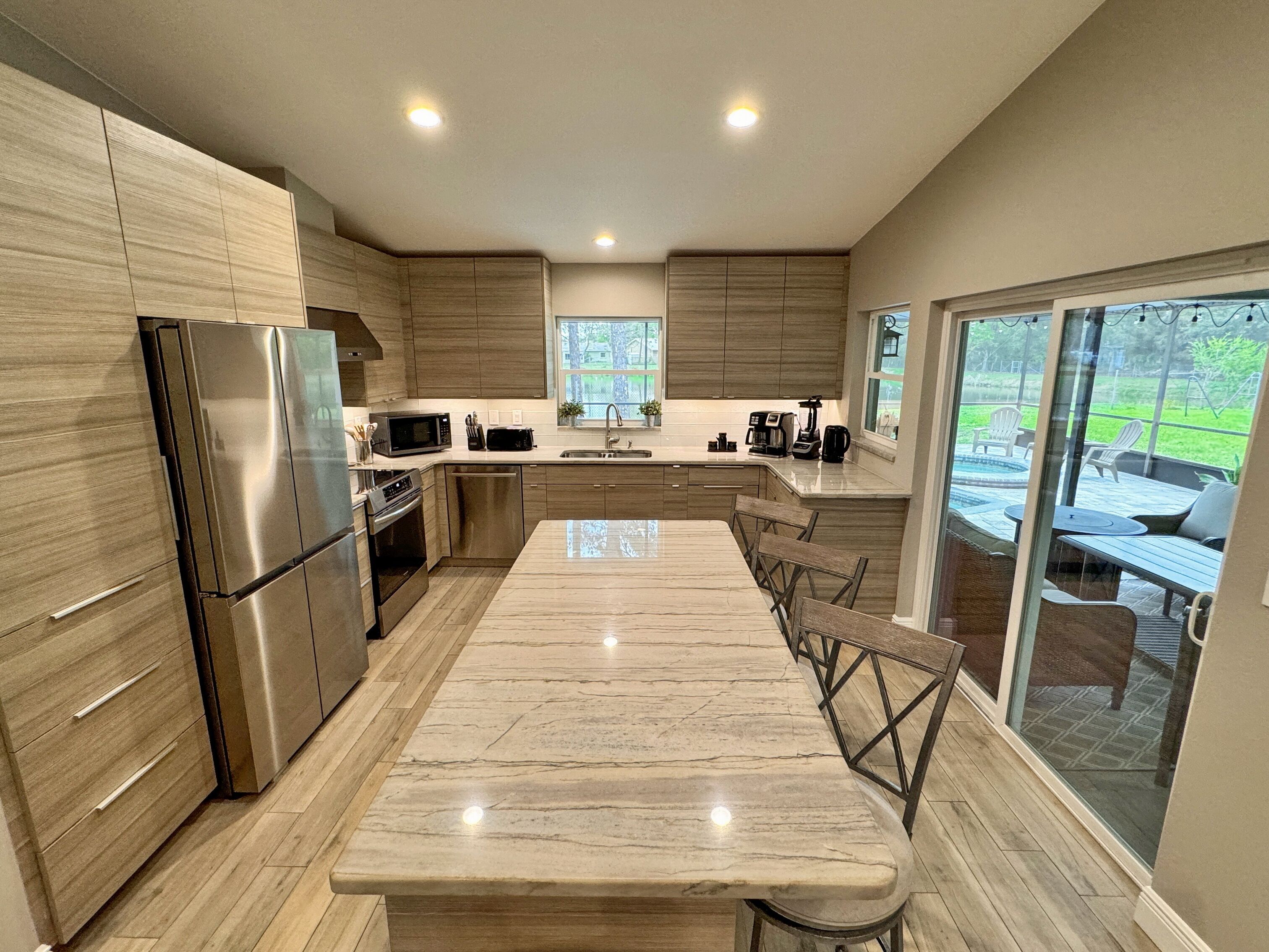 Chef-ready kitchen made for cooking, gathering, and entertaining.
