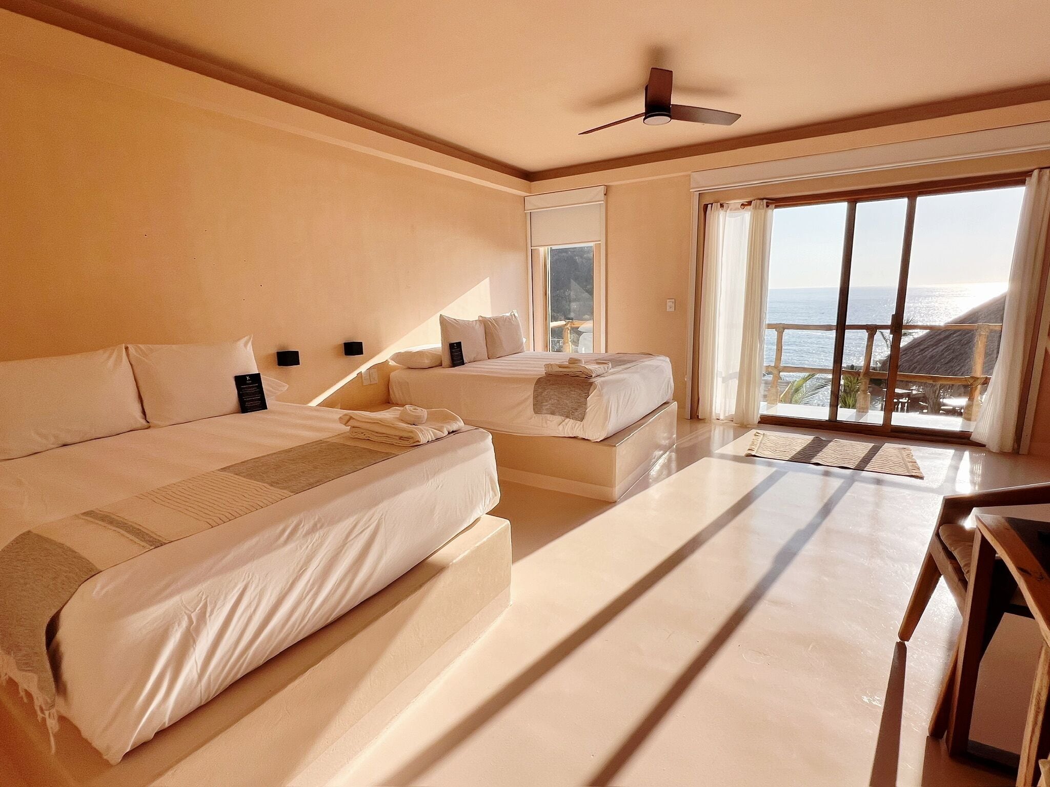 Egyptian cotton sheets, premium bedding, in-room safe, blackout curtains