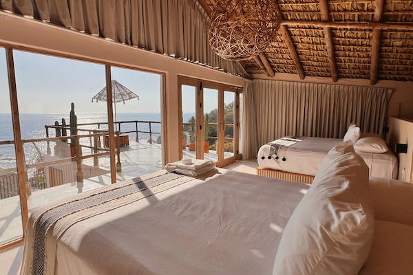 Panoramic Bungalow, 2 Bedrooms | Egyptian cotton sheets, premium bedding, minibar, in-room safe