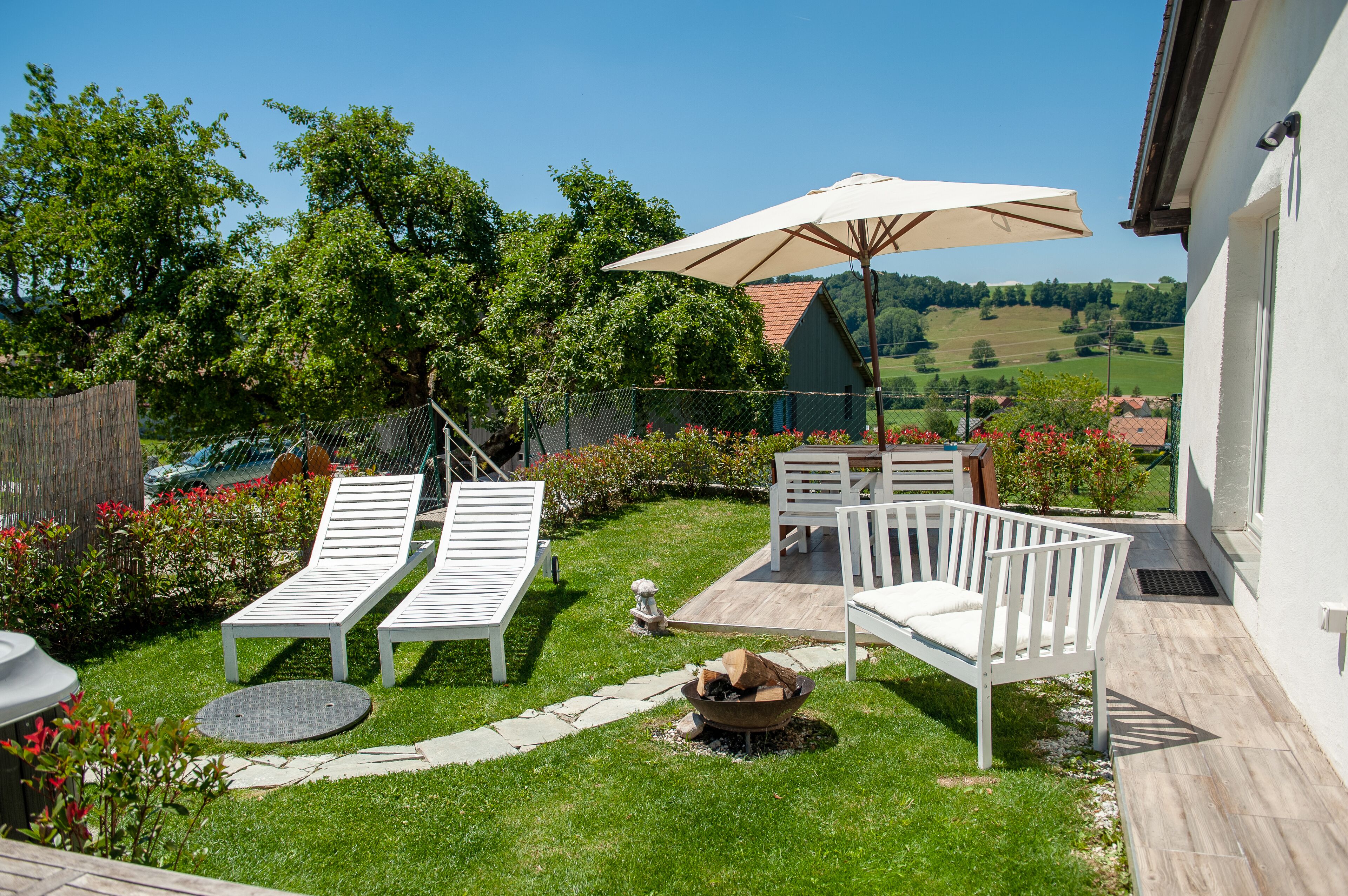 Aire de pique-nique/barbecue