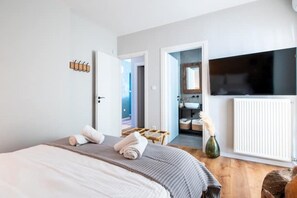 4 soverom, strykejern/-brett, wi-fi og sengetøy