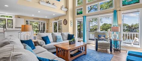 Área de sala de estar