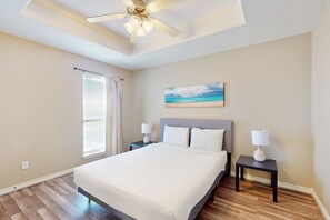 3 sovrum, internet och sängkläder