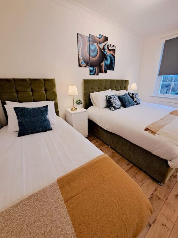 1 makuuhuone, työpöytä, Wi-Fi