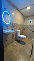 Casa de campo romântica | Banheiro