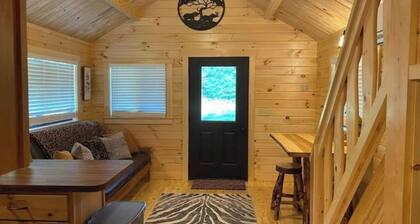 Serene 1BR Cabin near NC Z00 with Loft & Waterview