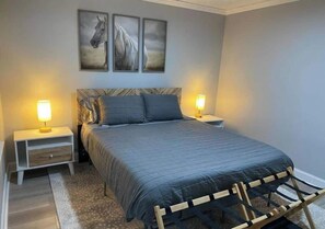 2 chambres, lit parapluie, Wi-Fi gratuit, draps fournis