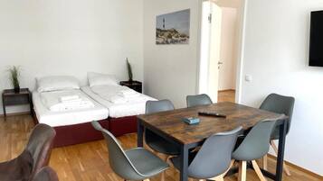 Blick von der Unterkunft